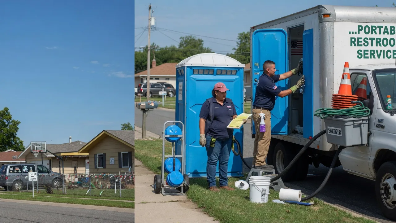 Portable Toilet Rental in Wanblee, SD near me